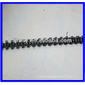 Transmission roller chain with attachments